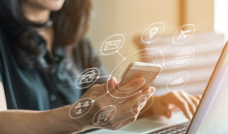 IOT Multichannel online banking payment communication network di